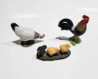 Familia de gallinas Papo