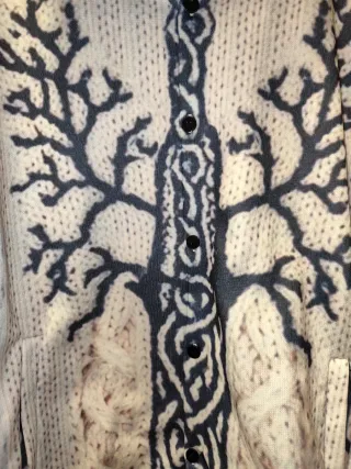 Chaqueta Jersey con capucha de nylon con estampado