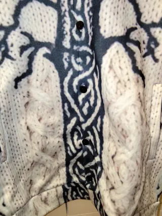 Chaqueta Jersey con capucha de nylon con estampado