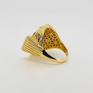 Sello Medusa Onix 18K Versace