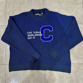 Jersey Cold Culture Azul Talla M