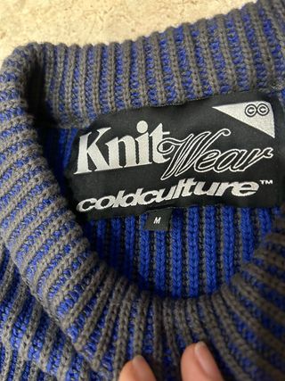 Jersey Cold Culture Azul Talla M