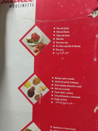 Picadora Moulinex Moulinette 700potencia 200gr