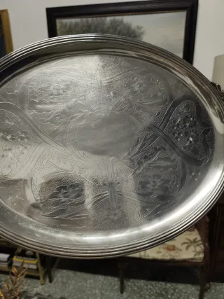 Bandeja Christofle Art Nouveau