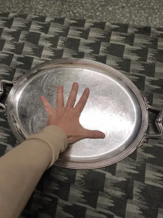 Bandeja Christofle Art Nouveau
