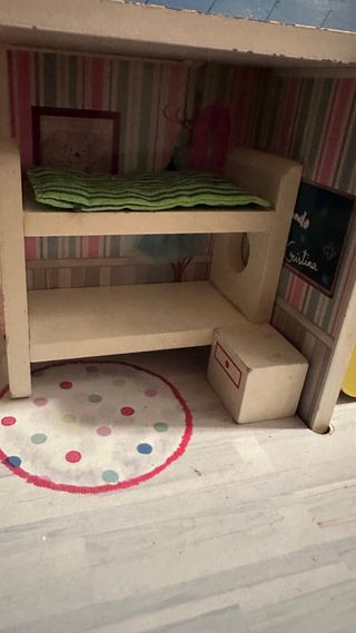 Casa de muñecas Amanda family madera