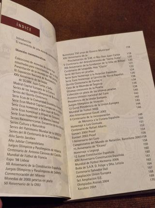 Libro Monedas Conmemorativas de Real Casa Moneda