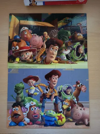 Puzzle Doble Toy Story 3 Educa 20 Piezas