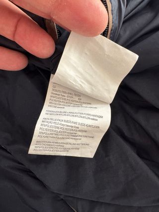 Giaccone trapuntato uomo GIMO'S blu