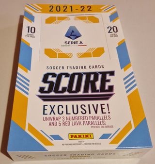 Panini Score Serie A 21-22 Box VUOTO