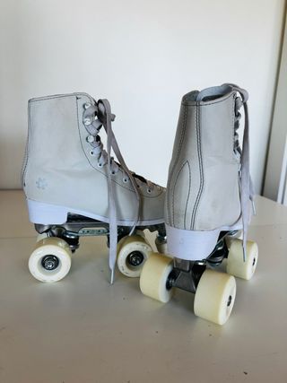 Patines 4 ruedas Clásicos Blancos TIJUANA