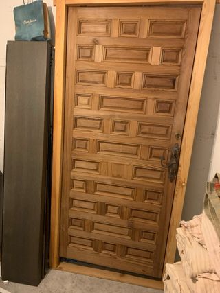 Puerta Antigua Madera Maciza