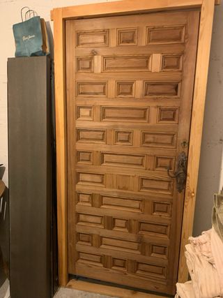 Puerta Antigua Madera Maciza
