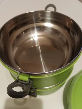 Portapranzo Acciaio Inox 3 Livelli