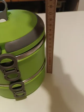 Portapranzo Acciaio Inox 3 Livelli