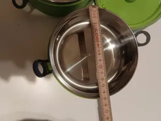 Portapranzo Acciaio Inox 3 Livelli