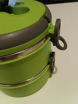 Portapranzo Acciaio Inox 3 Livelli