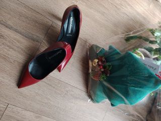 Scarpe con tacco Alberto Bressan rosse