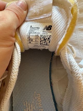 Zapatillas New Balance Talla 37.5