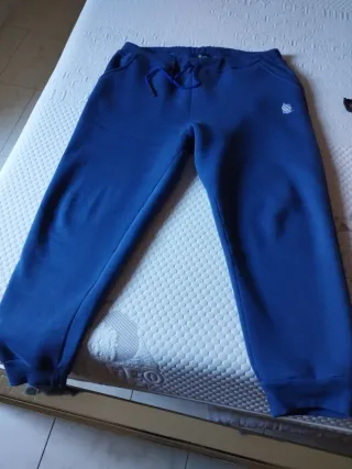 Pantalone tuta uomo blu