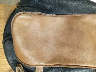 Zainetto Vintage Pelle Antifurto Fiorentina