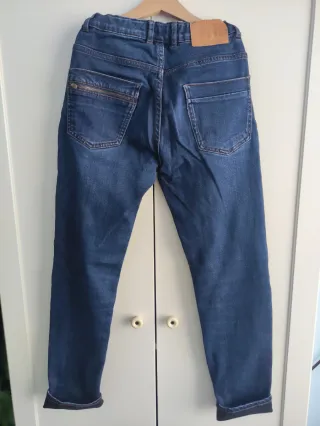 Pantalón vaquero Zara elástico niño