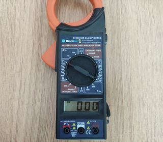 PINZA AMPERIMETRICA + MULTIMETRO POLIMETRO