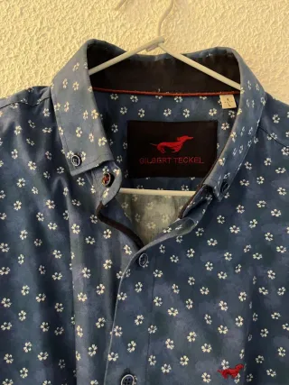 Camisa Gilbert Teckel Estampada Talla L