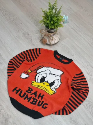 Jersey Disney Donald Bah Humbug Talla M