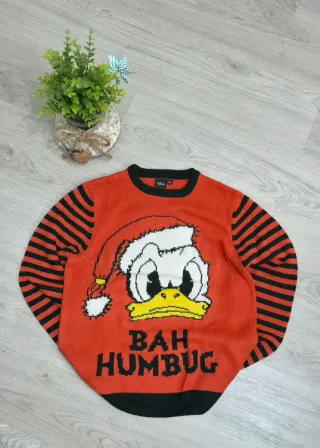 Jersey Disney Donald Bah Humbug Talla M