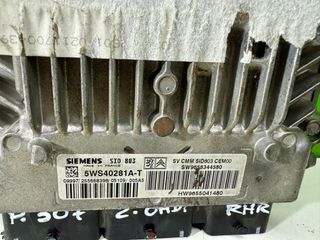 5WS40281AT Centralita UCE Motor Peugeot 307 2.0HDI