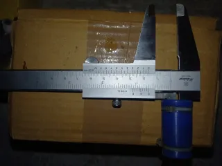 Tubo silicona azul colector escape  Thunder Tiger