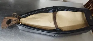 Asiento Vespa Negro con Costuras