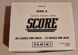 Panini Score Serie A 21-22 Fat Box Vuoto