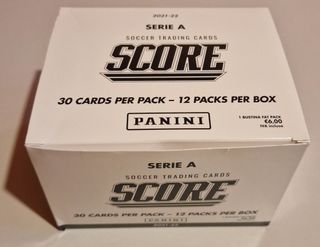 Panini Score Serie A 21-22 Fat Box Vuoto