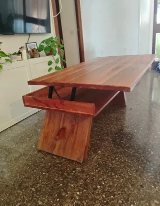 Mesa de Centro Elevable Artisnal