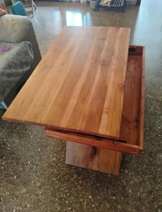 Mesa de Centro Elevable Artisnal