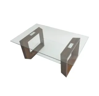 HERMOSA MESA DE CENTRO CON 2 TABLEROS