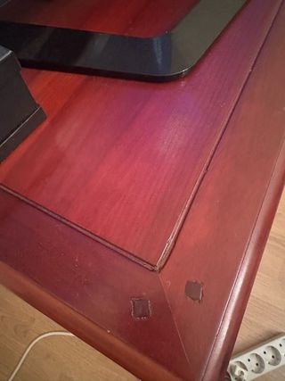 Mueble TV madera con puertas