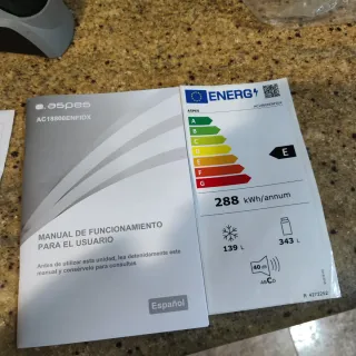 Nevera ASPES AC18800ENFIDX