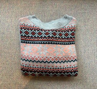 Jersey Violeta by Mango estampado