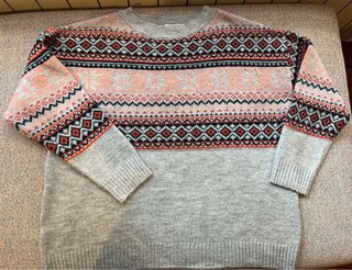 Jersey Violeta by Mango estampado