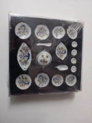 Vajilla Porcelana Casas Muñecas