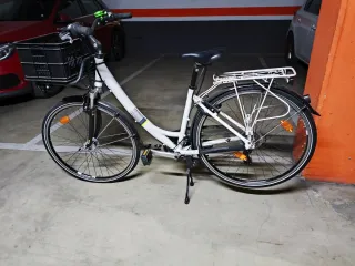 Bicicleta de paseo blanca Lapierre