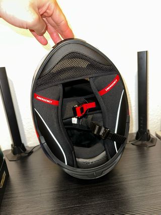 Casco integral deportivo