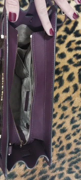Bolso Michael Kors Marrón y Morado