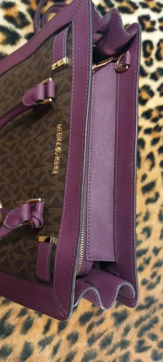 Bolso Michael Kors Marrón y Morado
