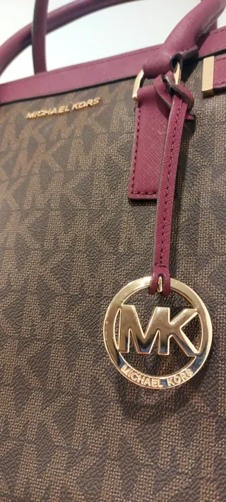 Bolso Michael Kors Marrón y Morado