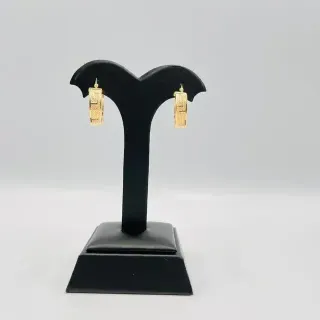 Aros Greca Oro 18K Greca