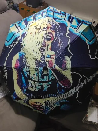 Paraguas Metallica Nuevo